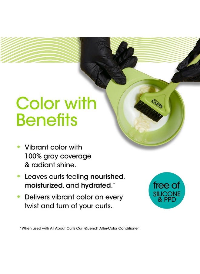 All About Curls 20 Volume Creme Developer | For Hair Coloring & Long Lasting Color | All Curly Hair Types