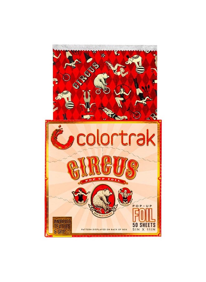 Colortrak Circus Collection Stylist Kit, Color Like a Pro with 50 Count Pop-Up foil, 2.75