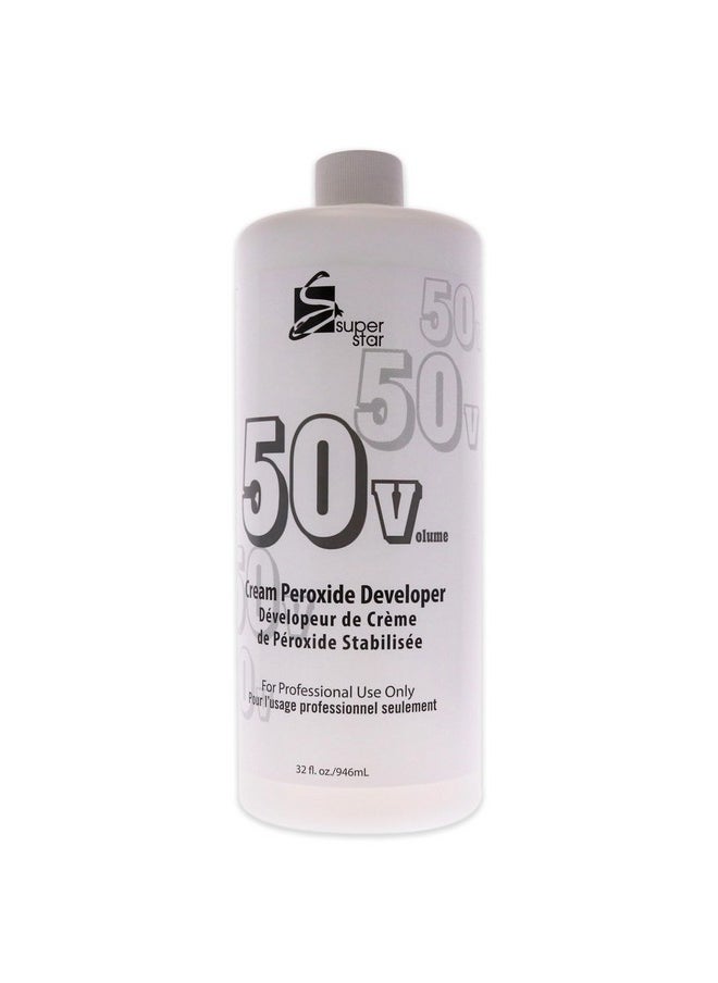 Super Star 50 Volume Cream Peroxide Developer by Marianna for Unisex - 32 oz Cream