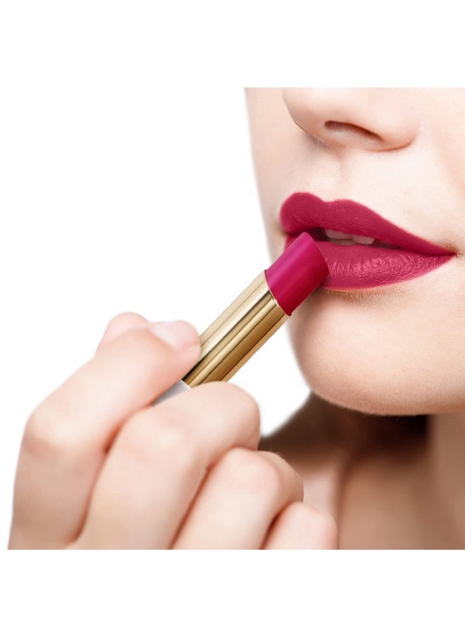 MyGlamm LIT Creamy Matte Lipstick-Appletini (Red)- 3.7gm |Creamy Matte Lipstick | Long-lasting & Smudge-Proof | Vegan & Cruelty-Free