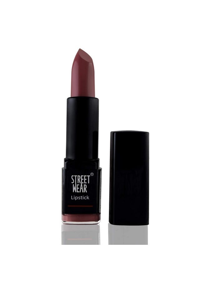 Street Wear Satin Smooth Lipstick, Amber Brown, 4.2g