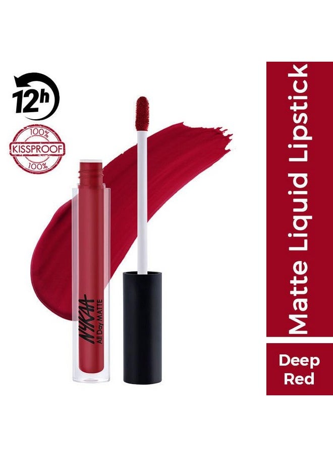 All Day Matte Waterproof, Transfer Proof, Mask Proof, 12H Liquid Lipstick - Boss Babe