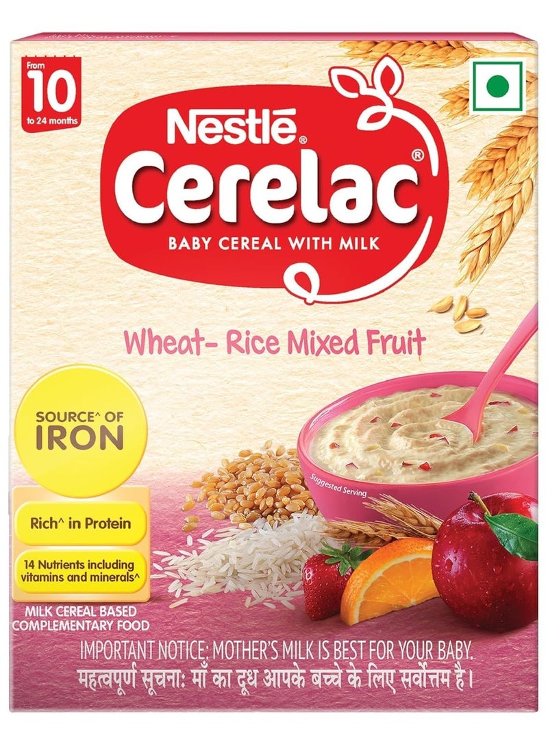 Nestlé CERELAC Baby Cereal with Milk - Multigrain and Fruits