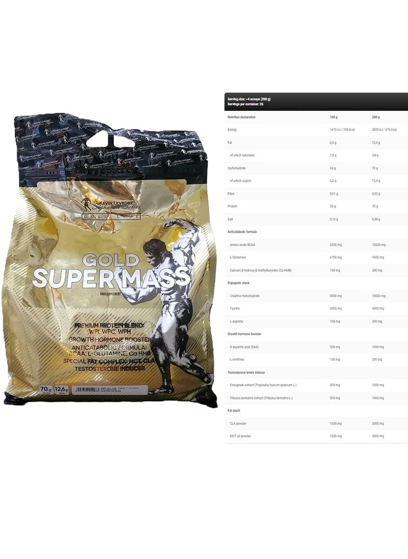 Kevin Levrone Gold Super Mass 7Kg Cookies Cream