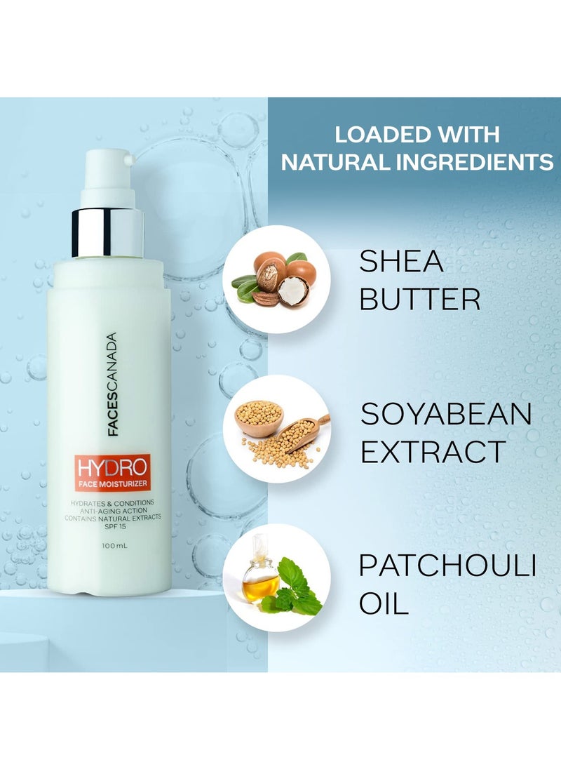 Hydro Face Moisturizer 100 ml (White)