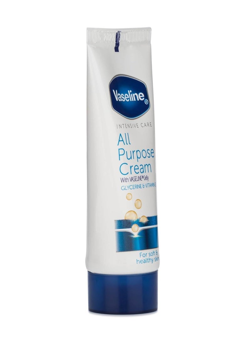 Vaseline Intensive Care All Purpose Cream, Cracked Skin Relief, 4-Pack. 1.41 FL Oz Each, 4 Tubes