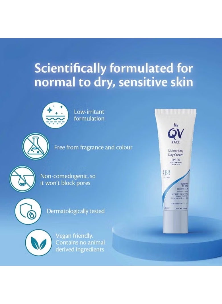 QV Face Moisturizing Day Cream With SPF30 75grams