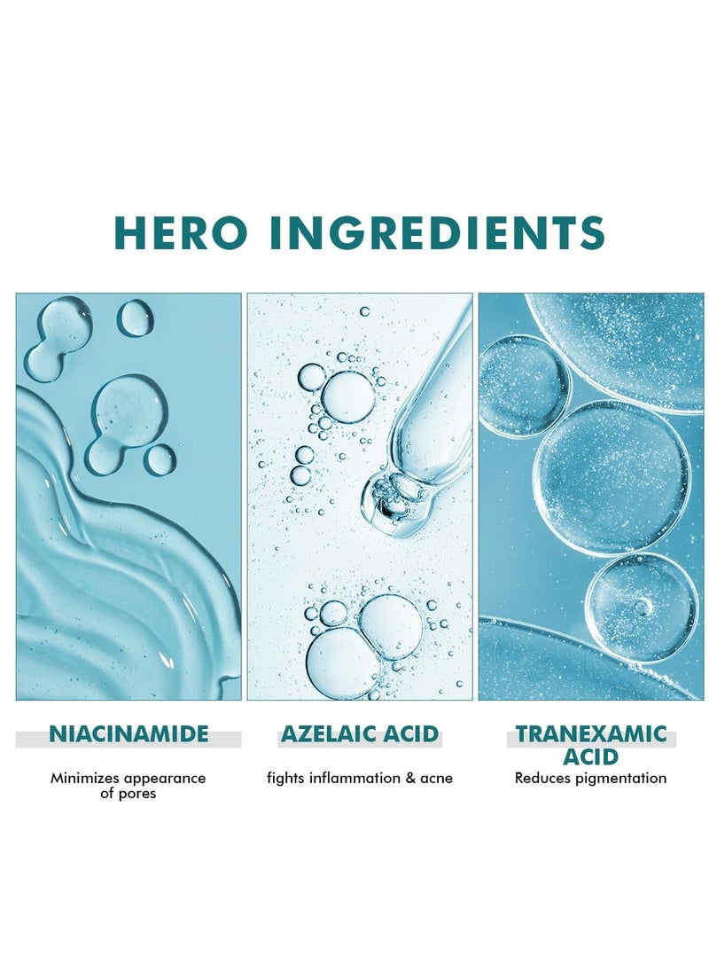 Conscious Chemist Kojic Acid Face Cream | 50g | Azelaic Acid Cream, Face Cream for Men & Women, Niacinamide & Tranexamic Acid, Anti Pigmentation Cream, Reduce Dark Spots, All Skin Type - Trubiom