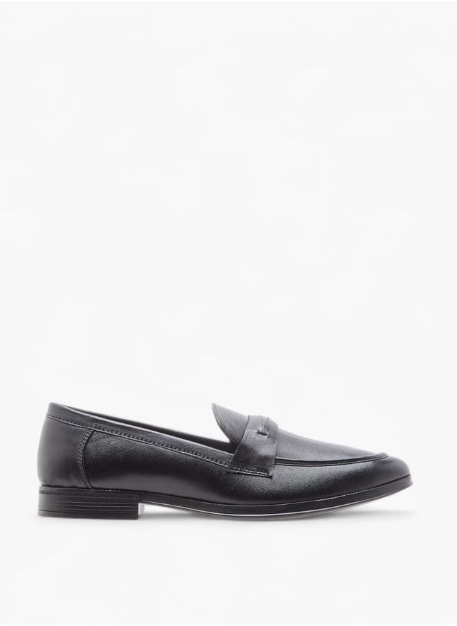 Men's Cutout Detail Slip-On Loafers