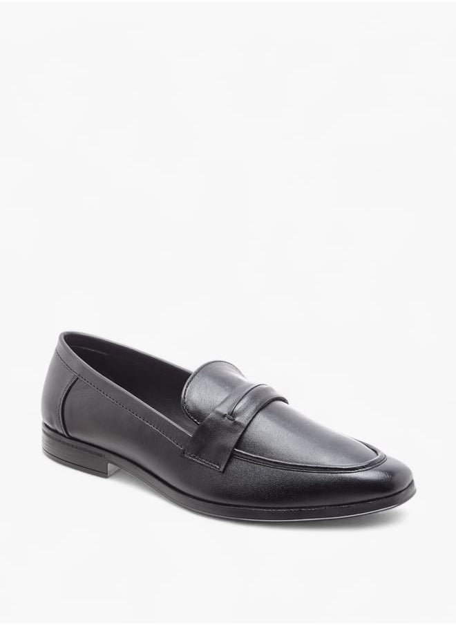 Men's Cutout Detail Slip-On Loafers