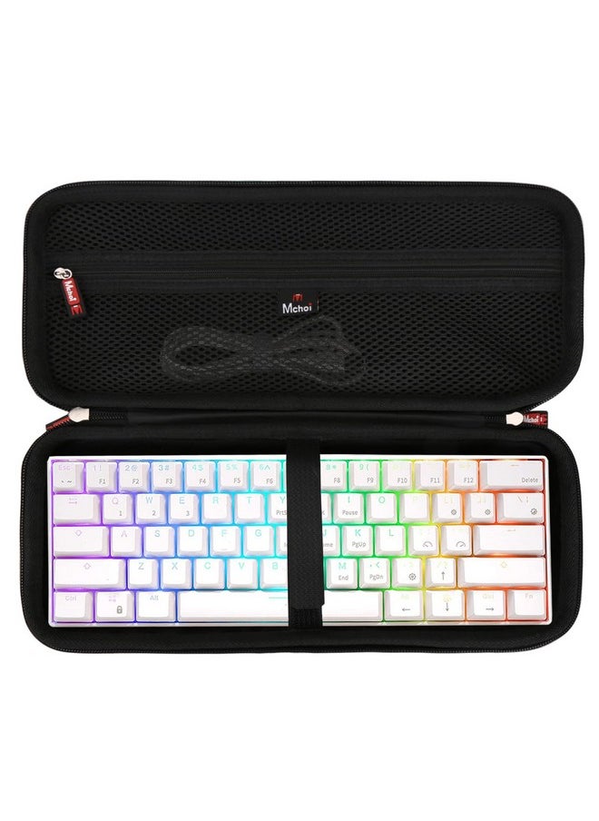 Mchoi Mechanical Keyboard Case Suitable for 60% 65% Wired/Wireless Bluetooth Mechanical Gaming Keyboard, Case Only