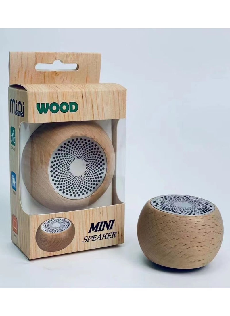 Mini wooden Wireless Mini Bluetooth speaker