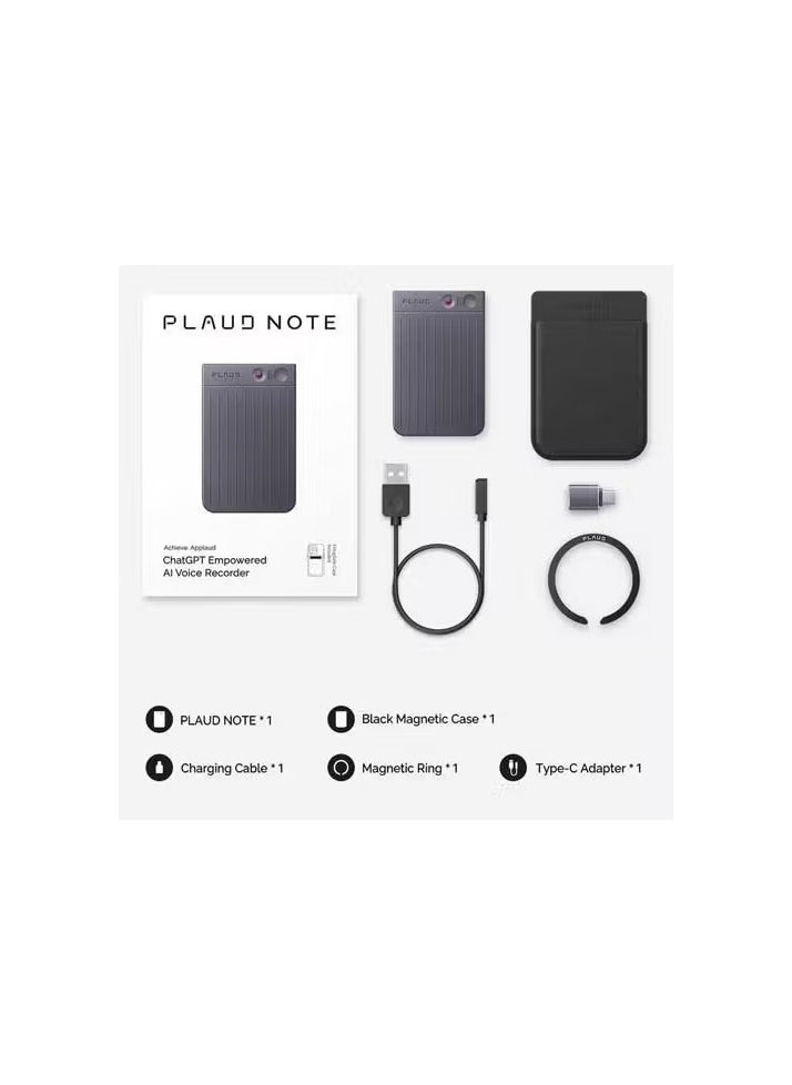 Note AI Voice Recorder (Silver) -PLA-NB100-S