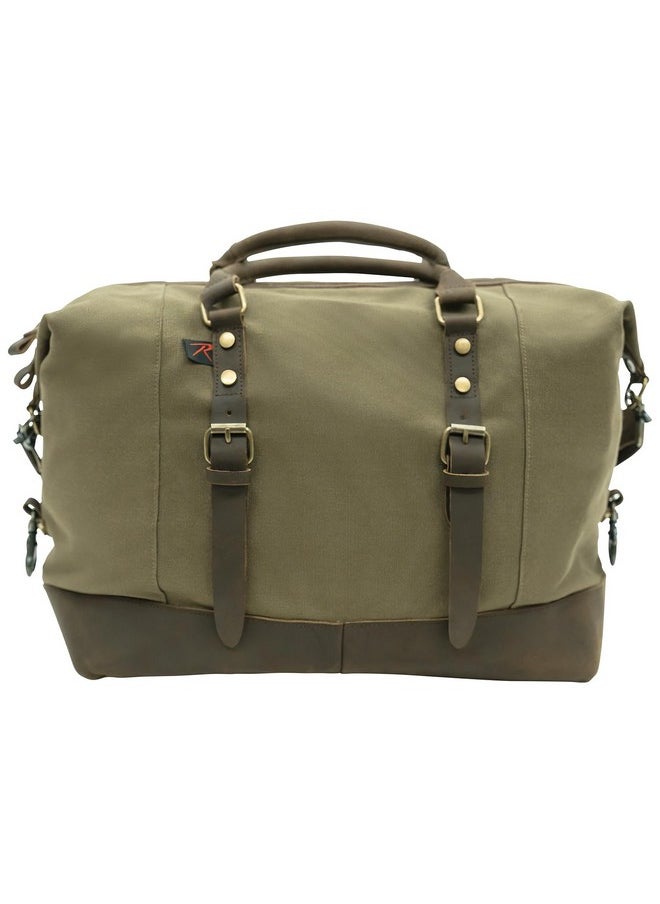 Rothco 80889: Vintage Carry-On Travel Bag - Olive Drab