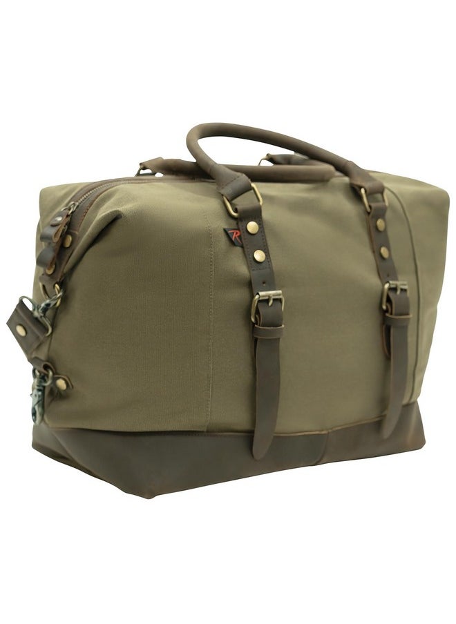 Rothco 80889: Vintage Carry-On Travel Bag - Olive Drab