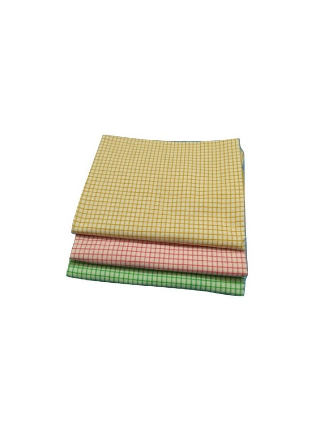 Cotton Colors 100% Cotton Bath Towels(Size: 30 * 60 Inches)-Pack of 3 Pieces,D53