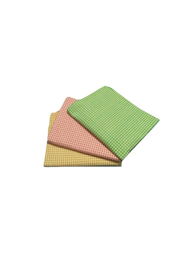 Cotton Colors 100% Cotton Bath Towels(Size: 30 * 60 Inches)-Pack of 3 Pieces,D53