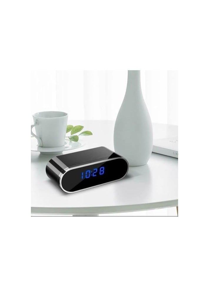 Baby Monitoring Clock, Night Vision Camera Alarm Clock for Home and Office Use, Black! Baby sleep Monitoring Device baby Monitoring Camera with phone app Baby Monitoring Device For Home Table Clock!