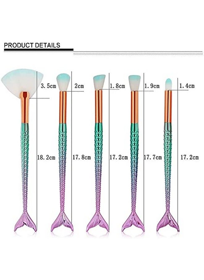 11 Pcs Makeup Brush Set,Eyeshadow Eyeliner Makeup Brush Makeup Foundation Eyebrow Eyeliner Blush Cosmetic Concealer Brush