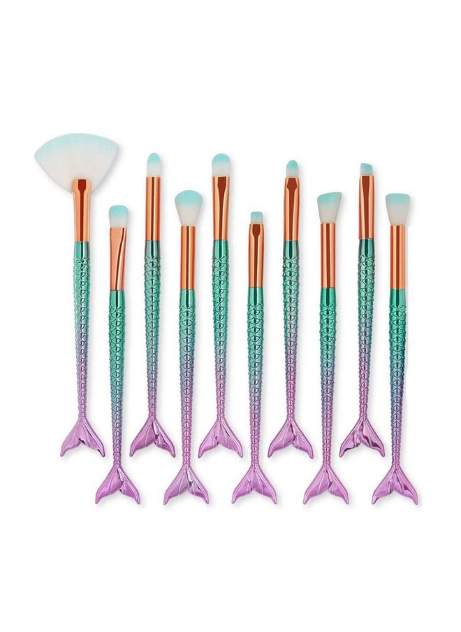 11 Pcs Makeup Brush Set,Eyeshadow Eyeliner Makeup Brush Makeup Foundation Eyebrow Eyeliner Blush Cosmetic Concealer Brush