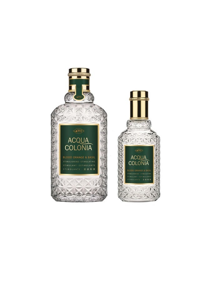 4711 Acqua Colonia Blood Orange & Basil Eau de Cologne 170 ml + 50 ml (Pack of 2)