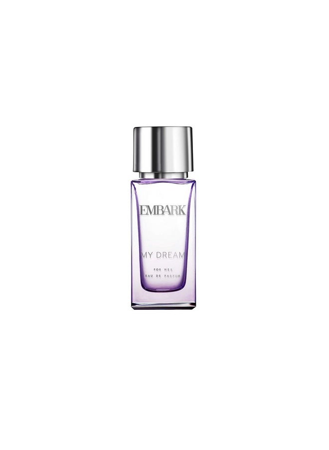 EMBARK My Dream For Her, Women's Liquid Perfume, 30ml Floral, Oriental, Woody Long Lasting Premium Scent, Travel Size Bottle