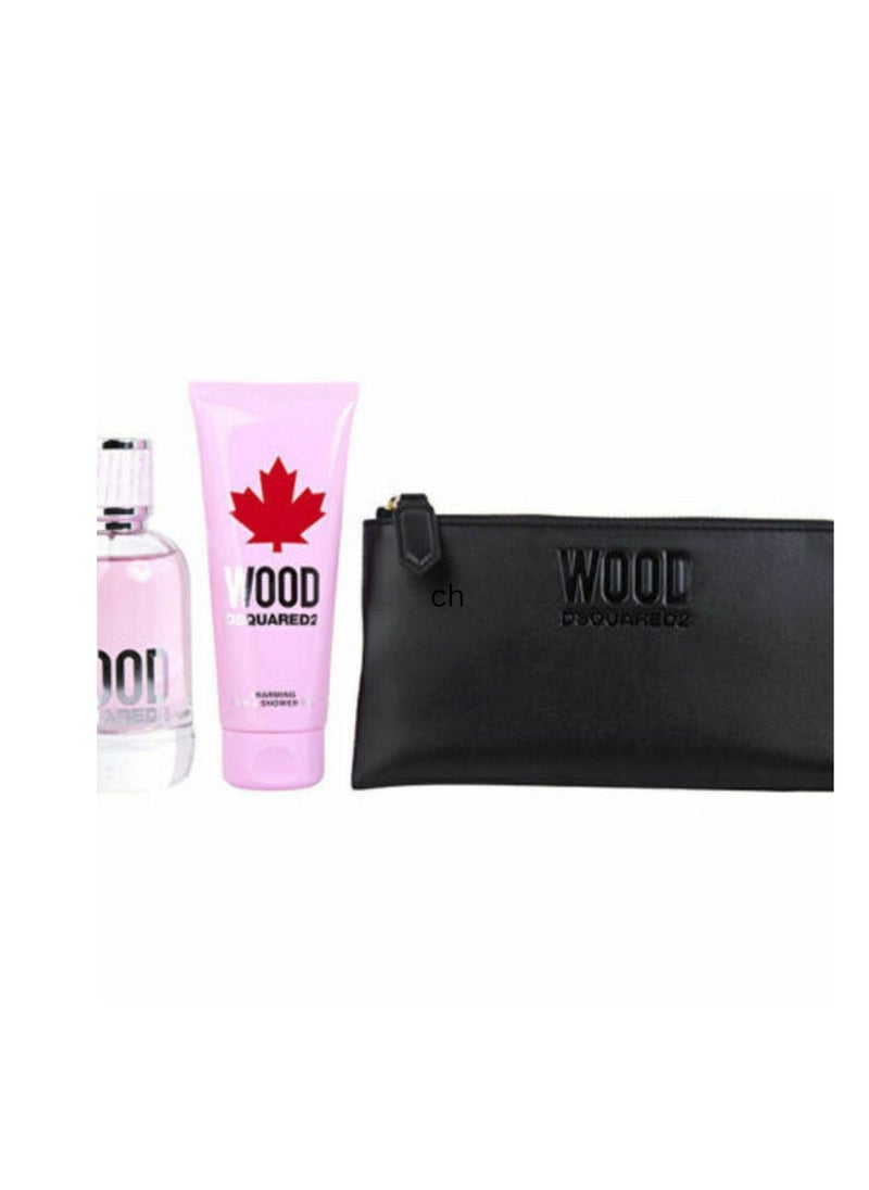 Ladies Wood Pour Femme Gift Set Fragrances