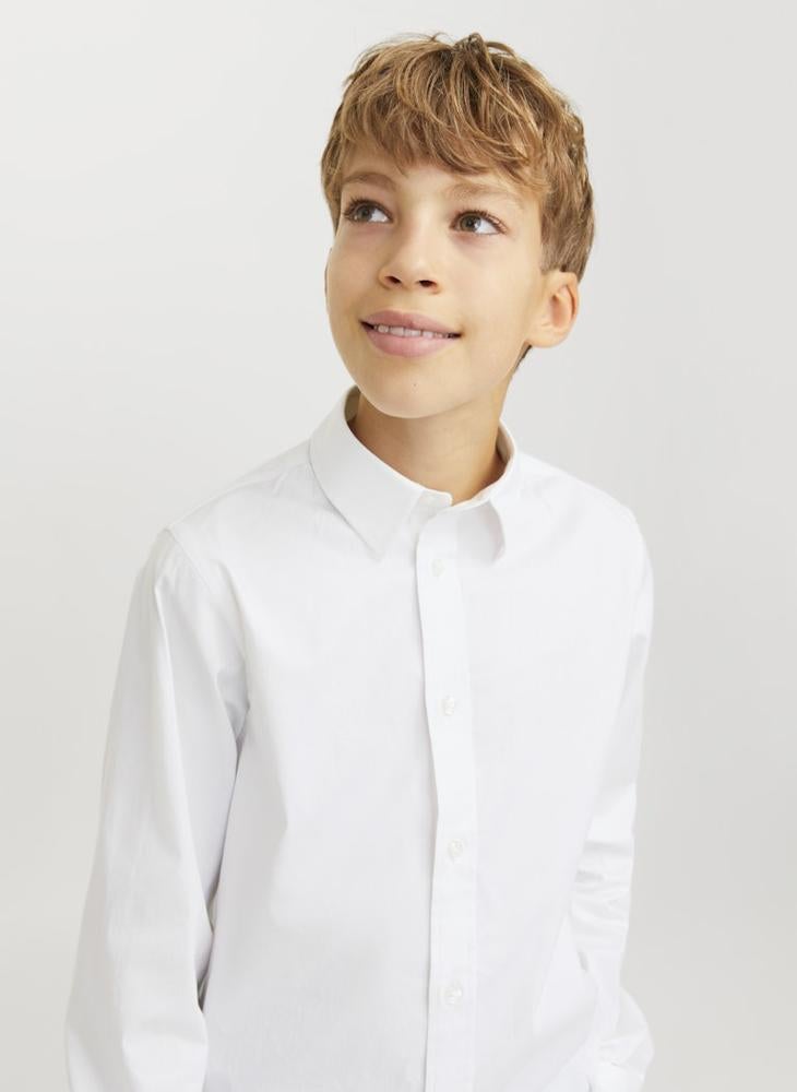 Kids Jjeaxel Stretch  Stretch Regular Fit Shirt