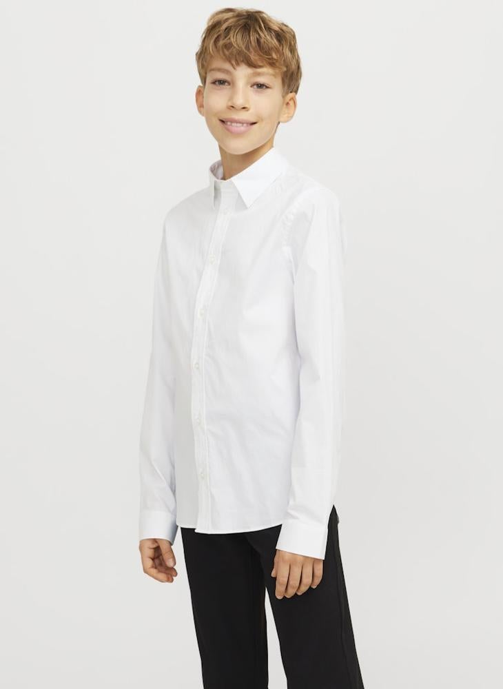 Kids Jjeaxel Stretch  Stretch Regular Fit Shirt