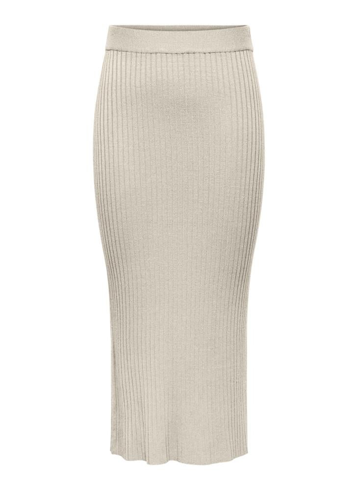 High Waist Knitted Skirt