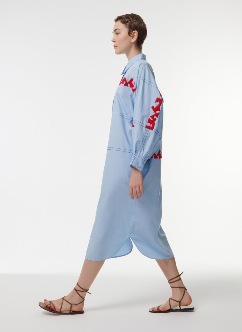 Embroidered Shirt Kaftan