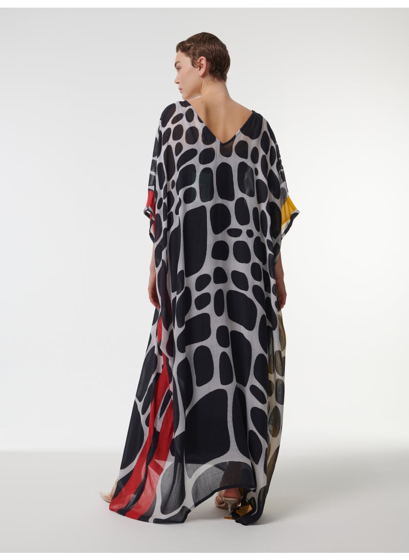 Striped Print Kaftan