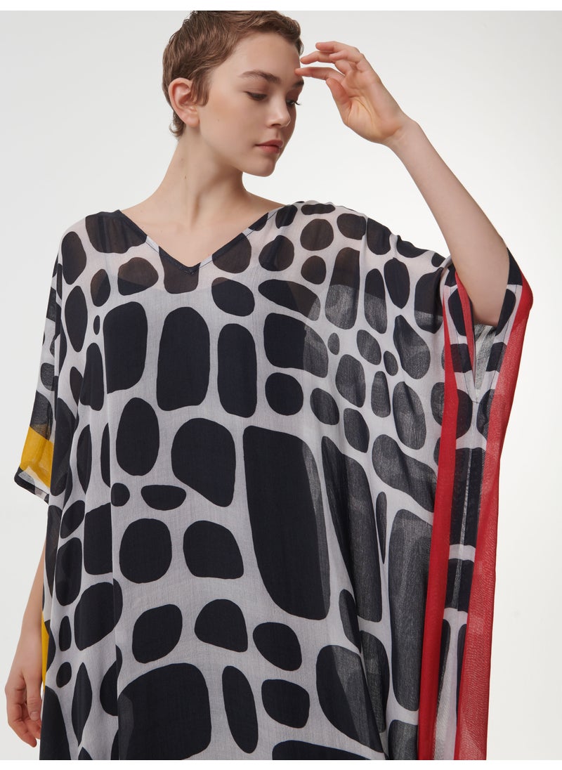 Striped Print Kaftan