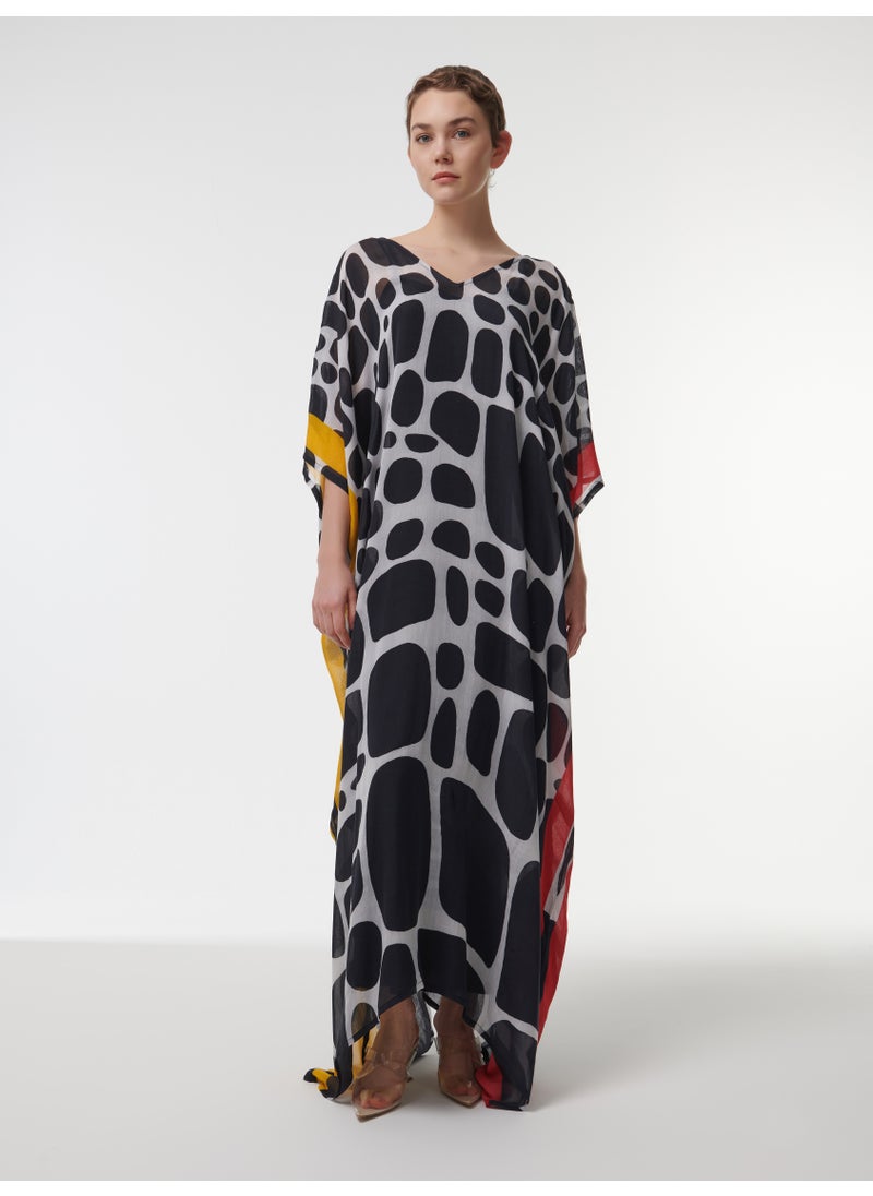 Striped Print Kaftan