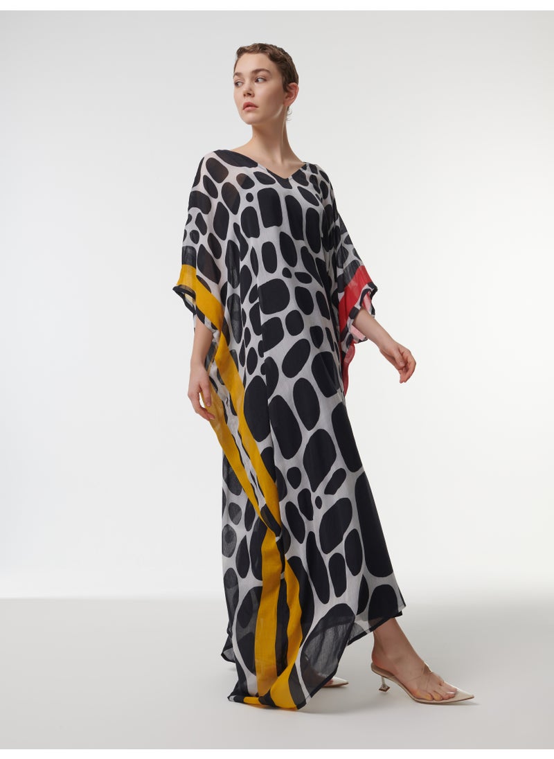 Striped Print Kaftan