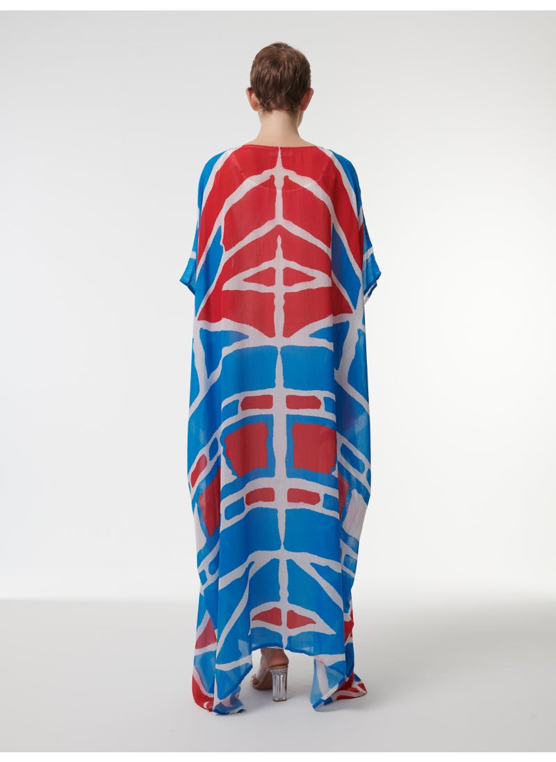 Abstract Print Kaftan