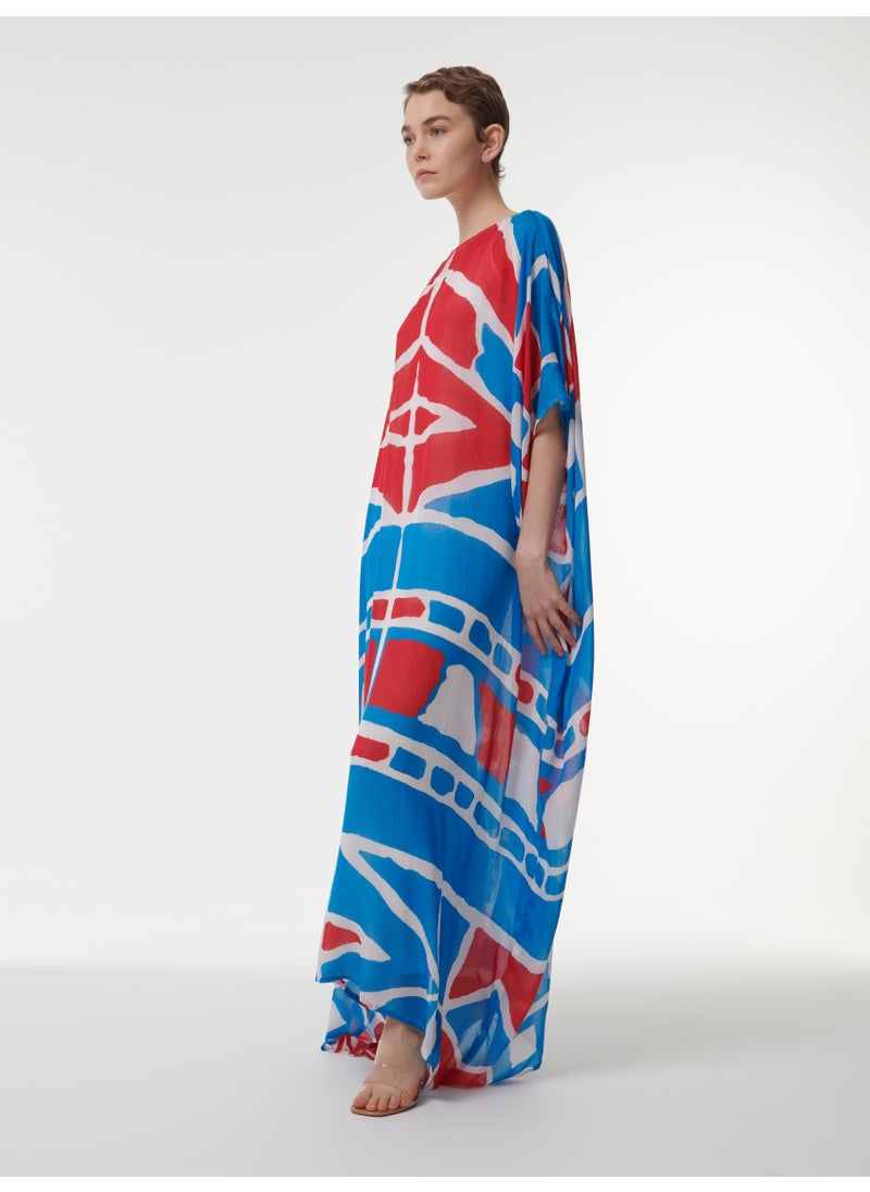Abstract Print Kaftan