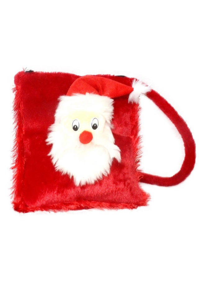 Tickles Red Santa Claus Sling Purse Bag Kids Christmas Gift Childrens Day 4 litres