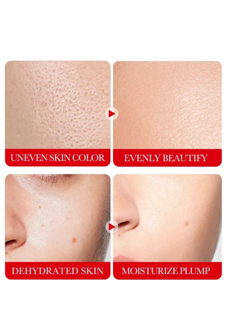 10 Pcs Whitening Tender Capsule Vitamin A Mask Set Hydration Moisturizing Firming Repair Whitens Freckle Smooth Skin Facial Mask Brighten Skin Care Sheet Face Mask for Women and Men Water Fit Face Skin