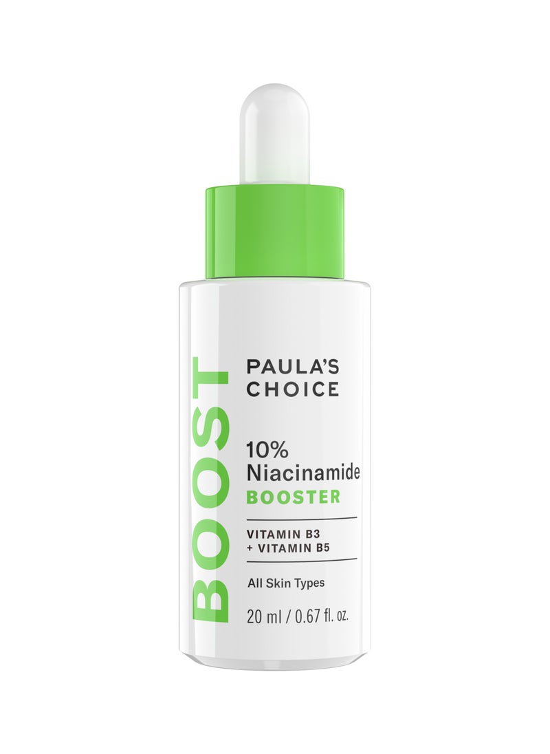 10% Niacinamide Booster, Vitamin B3, Vitamin C & Licorice Extract Serum, Pore Minimizer, 20ml
