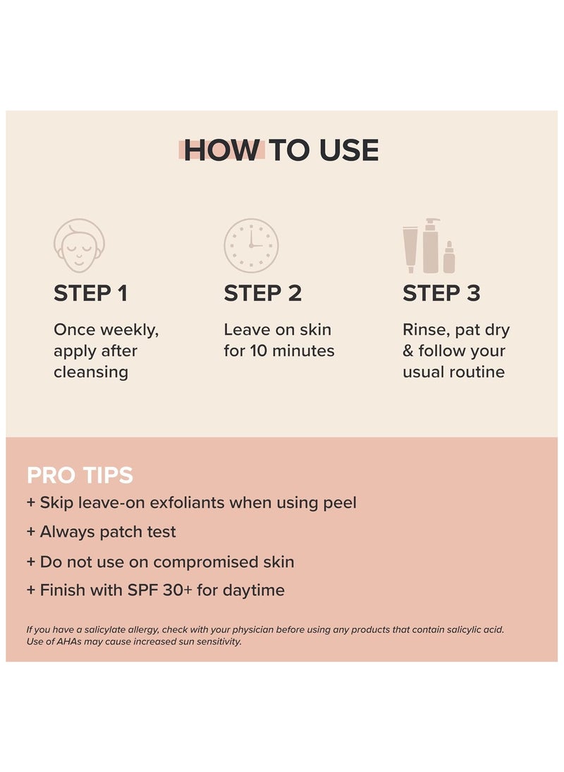 Paula's Choice Skin Perfecting 25% AHA + 2% BHA Exfoliant Peel, Fragrance-Free & Paraben-Free, 30ML