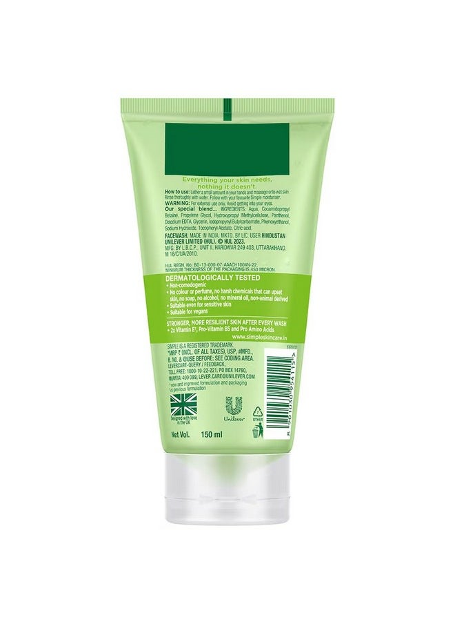 Simple Refreshing Facial Wash Gel, 5 Ounce