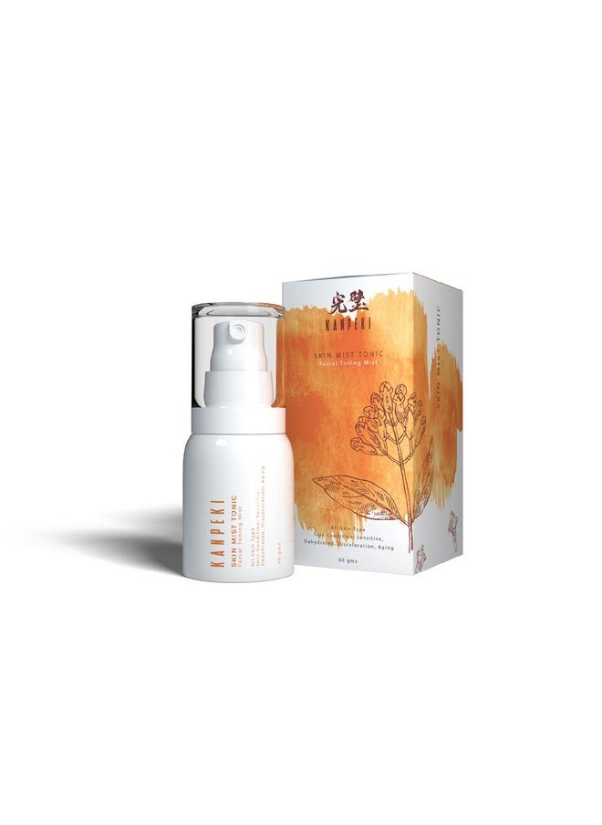 Skin Mist Tonic|Facial Mist|Reduces Sensitivity&Discoloration,Provides Hydration,Counteracts Sign Of Ageing|Contains Aloe Vera,Honey&Mesua Ferrea|Japanese Skin Care Product|All Skin Types|60G