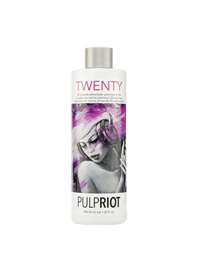 Pulp Riot Twenty 20 Volume Premium Developer 32 oz