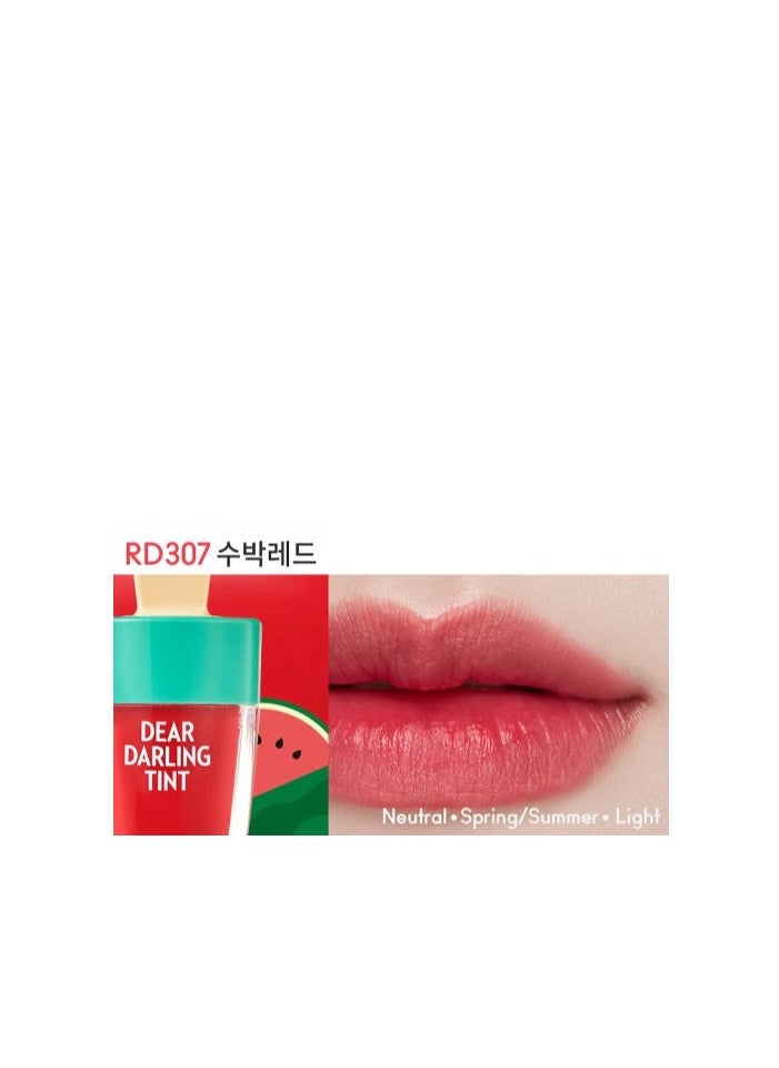 Etude House Dear Darling Water Gel Tint Ice Cream (RD307 Watermelon Red)