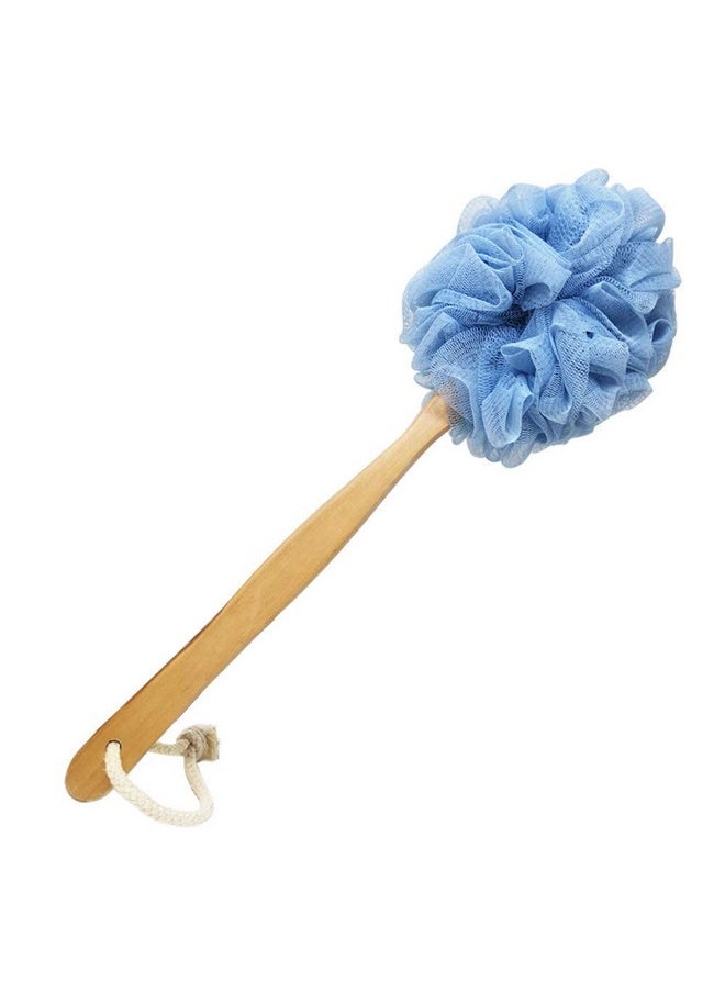 Loofah With Handle, Loofah On A Stick, Loofah Sponge With Handle, Pe Soft Mesh Luffa, Exfoliating Luffa On A Stick For Men And Women