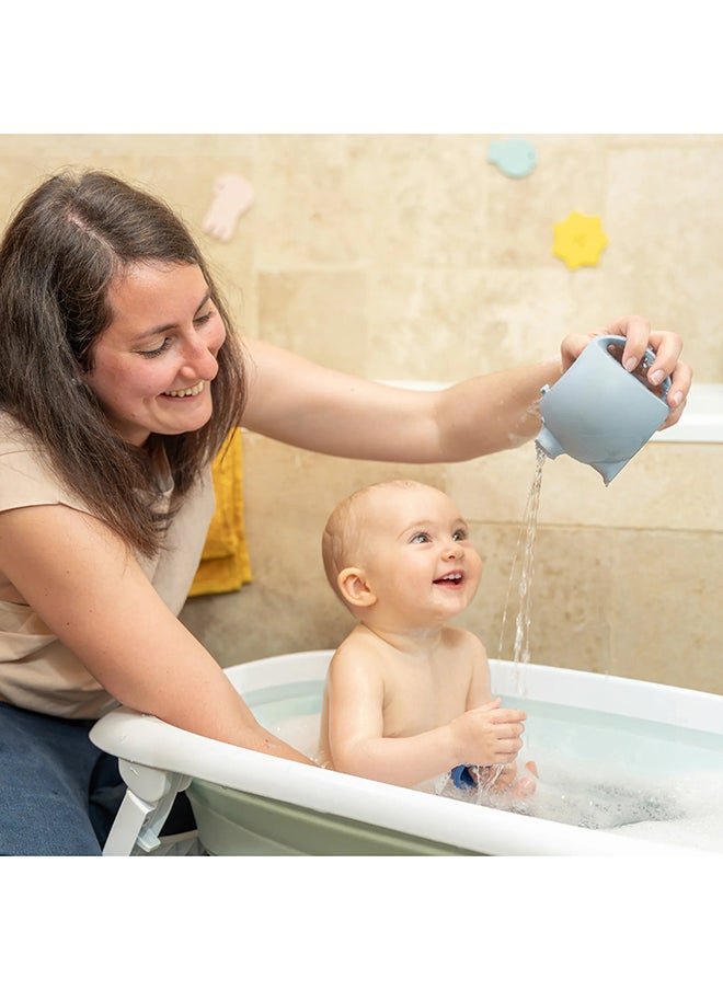 Baby Silicone Watering Can Hippopotamus - Multicolour, Fun And Functional Safe And Child-Friendly, Encourages Development, Easy To Clean