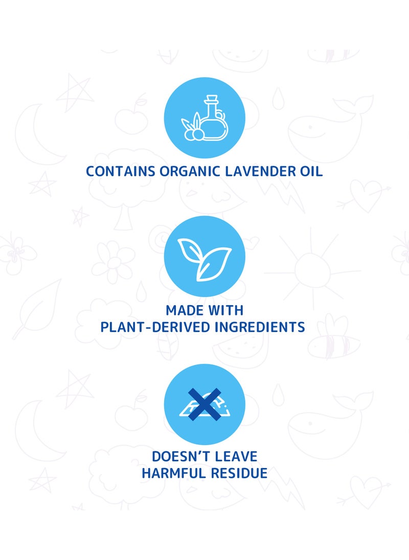 Baby Laundry Powder 1Kg x 2 - Vegan Plant Derived Ingredient, 100% Organic Detergent