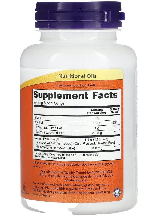 Super Primrose 1300 Mg Dietary Supplement, 60 Softgels