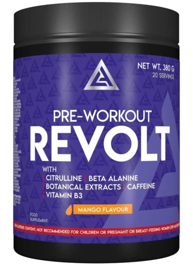 Pre Workout Revolt Mango